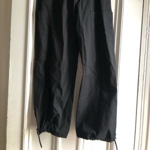 Amomento black cargo pants
